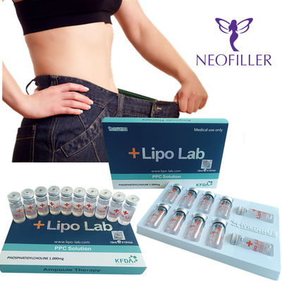 脂肪質の損失のためのPpcの注入を細くするLipoの実験室10mlの脂肪分解の解決