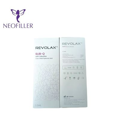 チーク ラインのためのディープ サブ Q 皮膚フィラー Revolax ヒアルロン酸フィラー