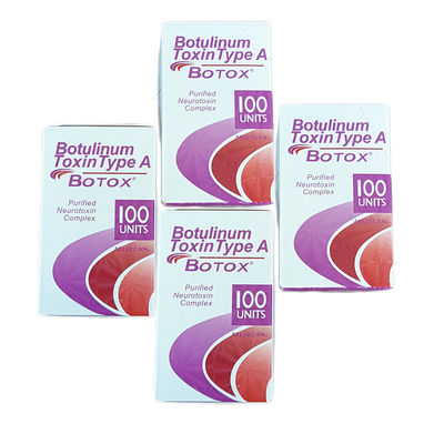 顔のボツリヌス毒素注射 2.5ml のための Allergan 100iu の反しわのボトックスの注入