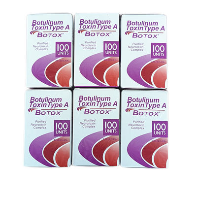 顔のボツリヌス毒素注射 2.5ml のための Allergan 100iu の反しわのボトックスの注入