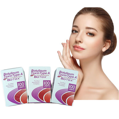100 単位は表面しわの Allergan ボツリヌス毒素のための Contourchest のしわボトックスに直面します