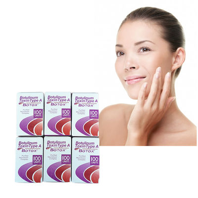 100 単位は表面しわの Allergan ボツリヌス毒素のための Contourchest のしわボトックスに直面します