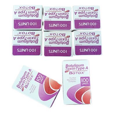 100 単位は表面しわの Allergan ボツリヌス毒素のための Contourchest のしわボトックスに直面します