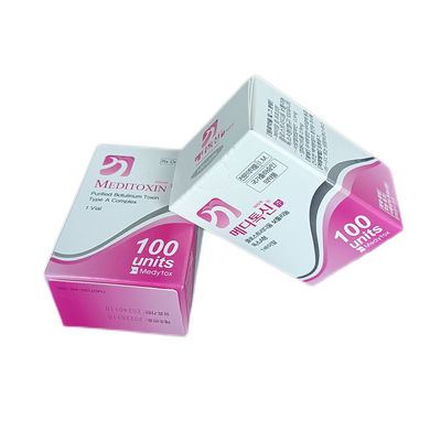 2.5mLしわの取り外しのボツリヌス菌の毒素の注入のMeditoxinのボツリヌス菌の毒素100単位をタイプするため