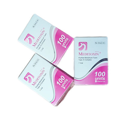 2.5mLしわの取り外しのボツリヌス菌の毒素の注入のMeditoxinのボツリヌス菌の毒素100単位をタイプするため