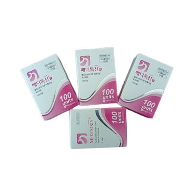 100uボツリヌス菌の毒素のタイプは注入ボツリヌス菌の毒素のしわを押し進ませる
