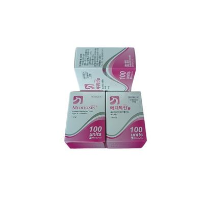 100uボツリヌス菌の毒素のタイプは注入ボツリヌス菌の毒素のしわを押し進ませる