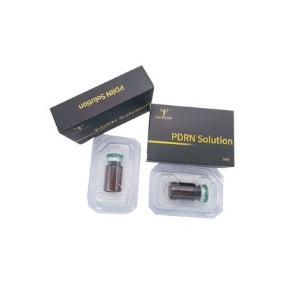 PDRN PolyDeoxyRiboNucleotideの解決の目5mlのガラスびんのためのサーモンピンクのPdrnの血清DNA