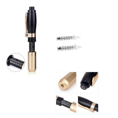 3つのレベルのヒアルロンの注入口のペン0.3ml 0.5mlのヒアルロン酸の唇の注入口針無し