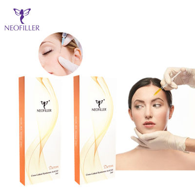 NeofillerのHyaluronic酸の注射可能な唇のためにつながる皮膚注入口のDermの十字
