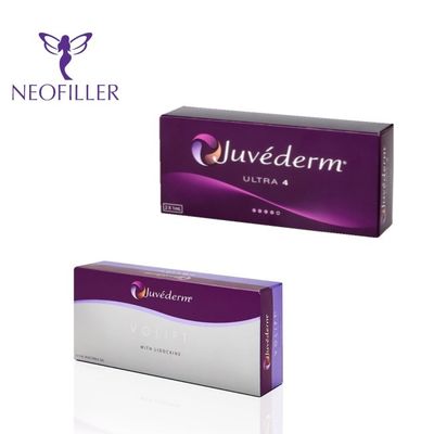 2ml注入のJuvedermの皮膚注入口超4 Volumaの新形態の美顔術/皮の不況は輪郭を描く