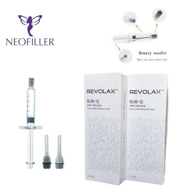 しわの取り外しのための十字つながれたRevolaxのHyaluronic酸の注入口