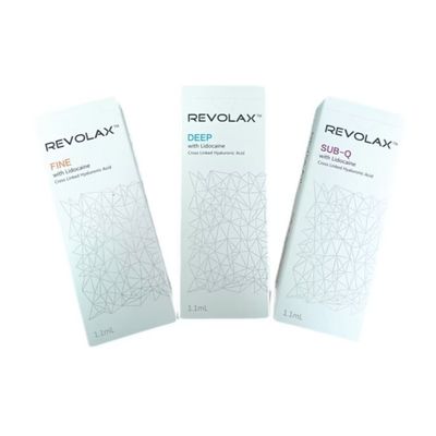 表面6 - 12効果月ののHyaluronic酸Revolaxの皮膚注入口のスポイト持続期間の