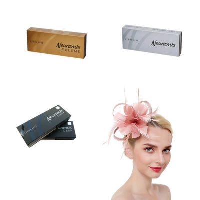 Neuramis 注射用 表面から深層に接着した皮膚填充剤 - 6~12ヶ月