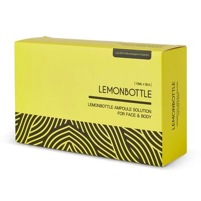 レモンボトル 脂肪削減のための究極の脂分解溶液 10ml*5ボトル 高濃度式
