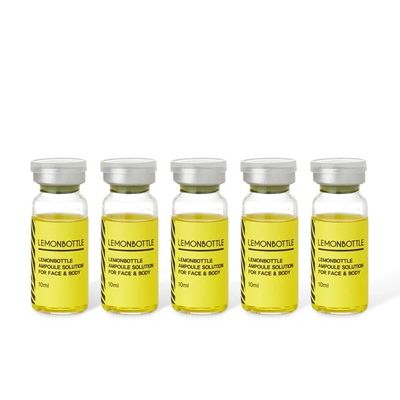 レモンボトル 脂肪削減のための究極の脂分解溶液 10ml*5ボトル 高濃度式
