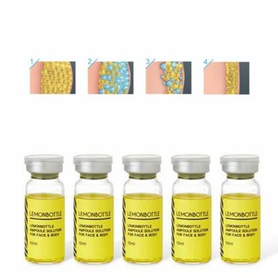 高濃度レモンボトル溶液 脂肪溶解注射用 5 錠×10ml 全体