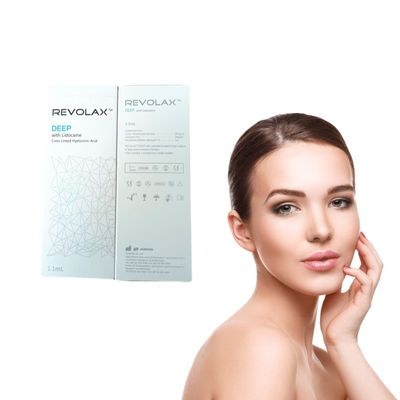 Revolax 1.1mlのHyaluronic酸の滑らかになり、満ちることのための皮膚注入口の罰金深いSubq