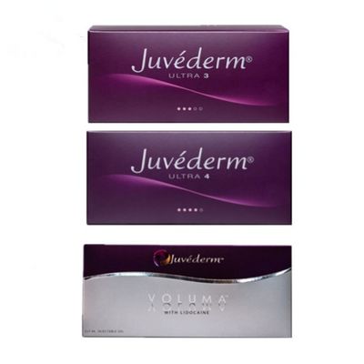 Juvederme Ultra3 Ultra4 ボリュマ 皮膚充填剤 唇のインジェクション強化剤