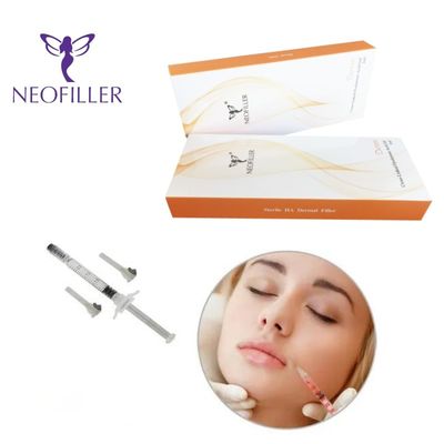 Neofiller 2 ミリリットルヒアルロン酸ダーマルフィラー Lido 注射可能なゲル顔の若返り強化