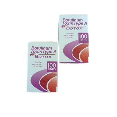しわ取り注射用アラガンボトックス 100U/バイアル ボツリヌス菌毒素粉末（2～8℃保管、発酵製造）