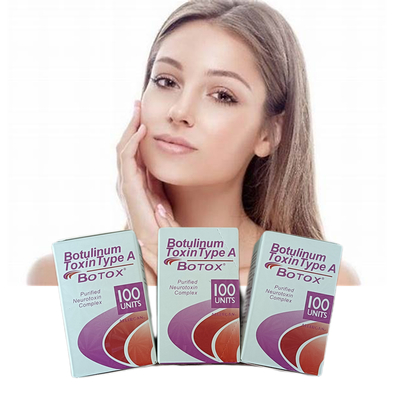 ホット・ダーマル・フィラー ボトックス 顔面のしわ 100ユニット