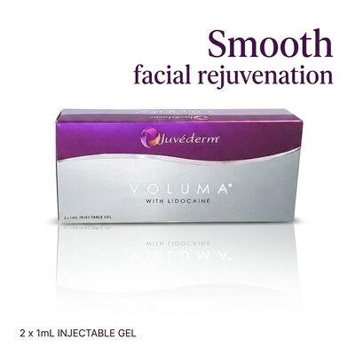 安全性 Juvederm Ultra Plus フィルラー 1ml 2シリンジ 顔のコンタウンメントとしわの減少のためのヒアルロン酸注射ジェル