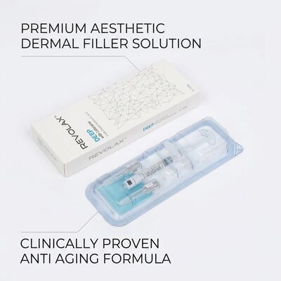 24mgml Revolax 真皮フィラー注入深度中深部真皮濃度 20 Mgml ソリューション顔のボリューム強化