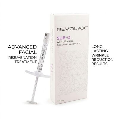 24mgml Revolax 真皮フィラー注入深度中深部真皮濃度 20 Mgml ソリューション顔のボリューム強化