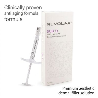 24mgml Revolax 真皮フィラー注入深度中深部真皮濃度 20 Mgml ソリューション顔のボリューム強化