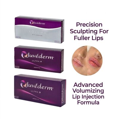 注射器の容量 2 1ml 箱あたり Juvederm Voluma Filler 安全 顔 形状 容量 増強のための注射用皮膚フィルラー