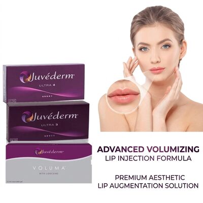 注射器の容量 2 1ml 箱あたり Juvederm Voluma Filler 安全 顔 形状 容量 増強のための注射用皮膚フィルラー