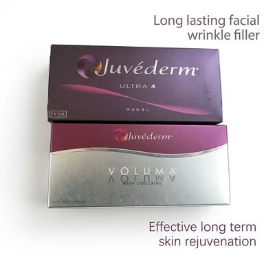 整形外科 Juvederm Dermal Filler 濃度 20mgMl 長寿 9-12ヶ月 顔の輪郭を良くし,肌の若返しに適しています
