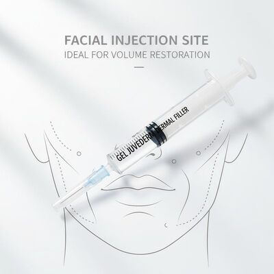 ゲル ジュベダーム 皮膚充填剤 1ml 注射器 顔の注射場 顔の若返しと体積回復の手術に最適