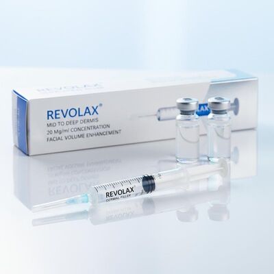 24mgml Revolax 真皮フィラー注入深度中深部真皮濃度 20 Mgml ソリューション顔のボリューム強化