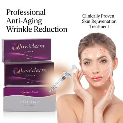 Juvederm Ultra 4 Chin Filler Hyaluronic Acid Dermal Filler for Jawline Contouring 24mg/ml