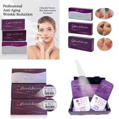 Juvederm Ultra 4 Chin Filler Hyaluronic Acid Dermal Filler for Jawline Contouring 24mg/ml