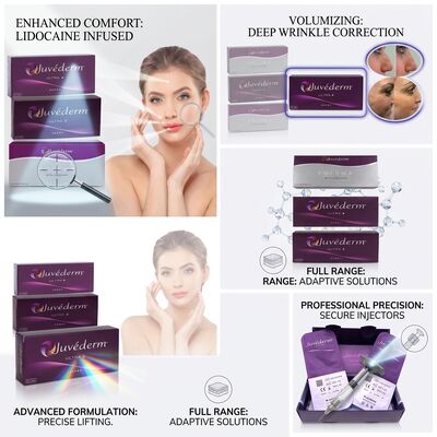 Juvederm Voluma 頬フィルラー 交叉リンク ヒアルロン酸 皮膚フィルラー 顔の中部ボリュームリフト