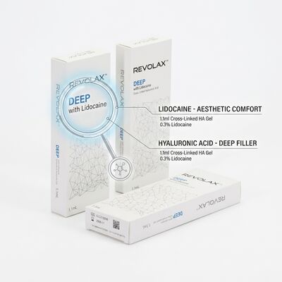 レボラックス ディープ リップフィラー モノフェーズ架橋ヒアルロン酸ダーマルフィラー 1.1ml リップ増大用
