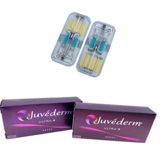 Juvederm Ultra 3 Ultra 4 ボリュマ インジェクション 顔料 2* 1ml ナゾラビアル 折りたたみ