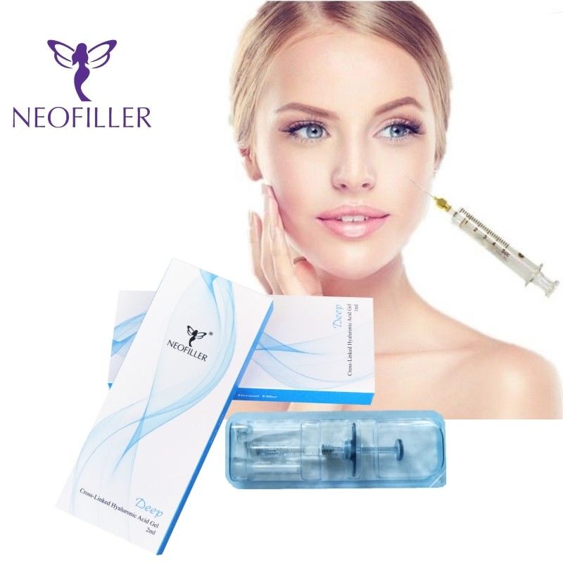 高品質の医療品質の唇 顔 深いヒアルロン酸 皮膚充填剤 1ml 2ml 5ml