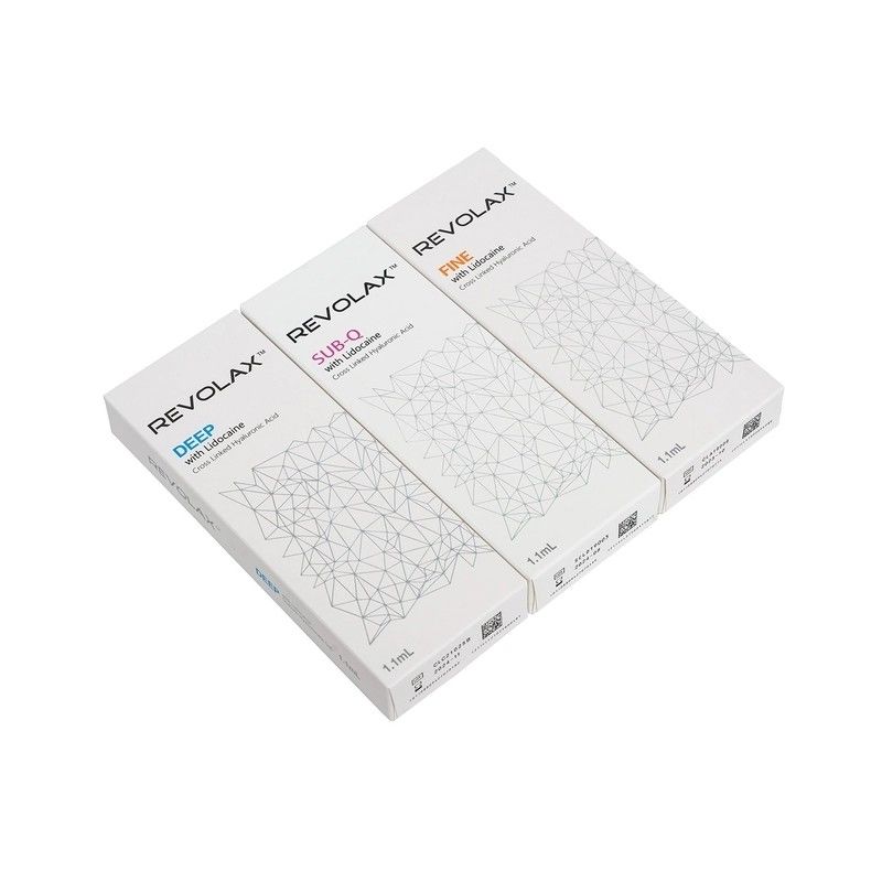 Revolax 1.1mlのHyaluronic酸の滑らかになり、満ちることのための皮膚注入口の罰金深いSubq