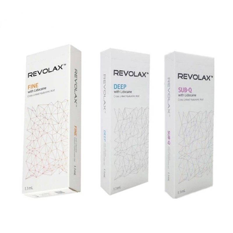 韓国1.1ml Revolaxの顔の容積のための十字によってつながれる皮膚注入口の注入