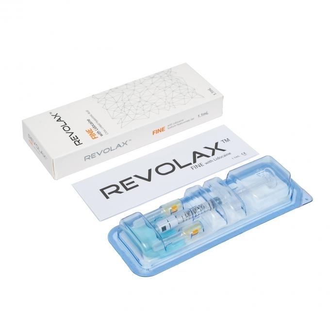 Revolax Dermal Filler ヒアルロン酸のフィルラー 6-12ヶ月持続期間 交叉リンクされたHAと非動物由来