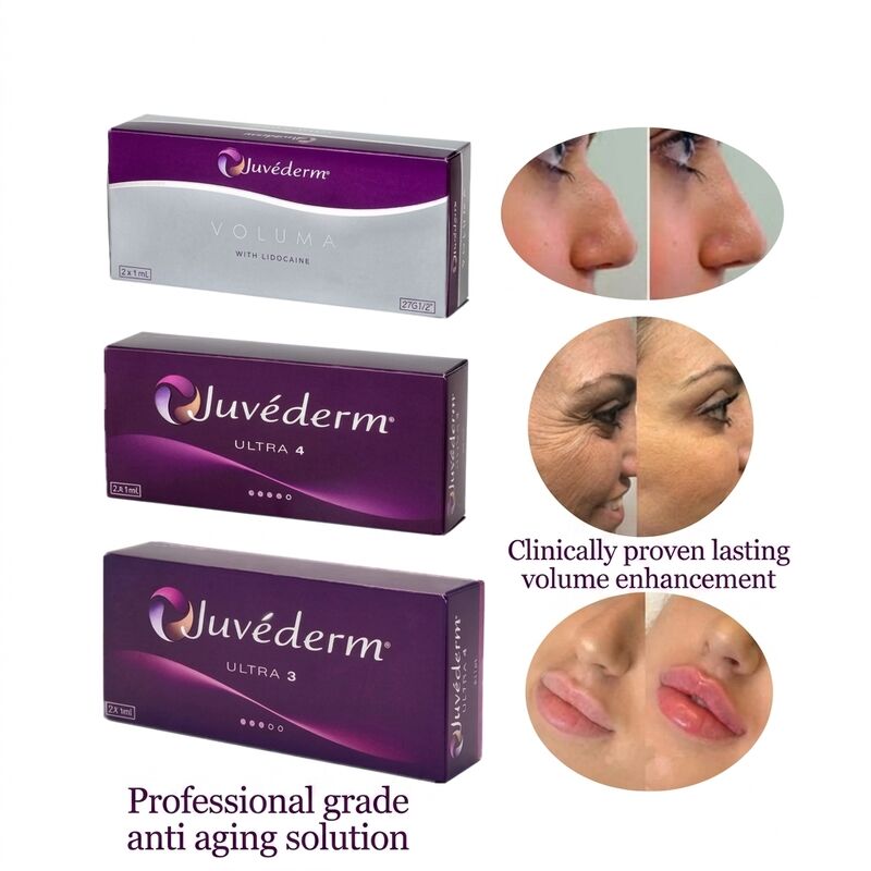 整形外科 Juvederm Dermal Filler 濃度 20mgMl 長寿 9-12ヶ月 顔の輪郭を良くし,肌の若返しに適しています