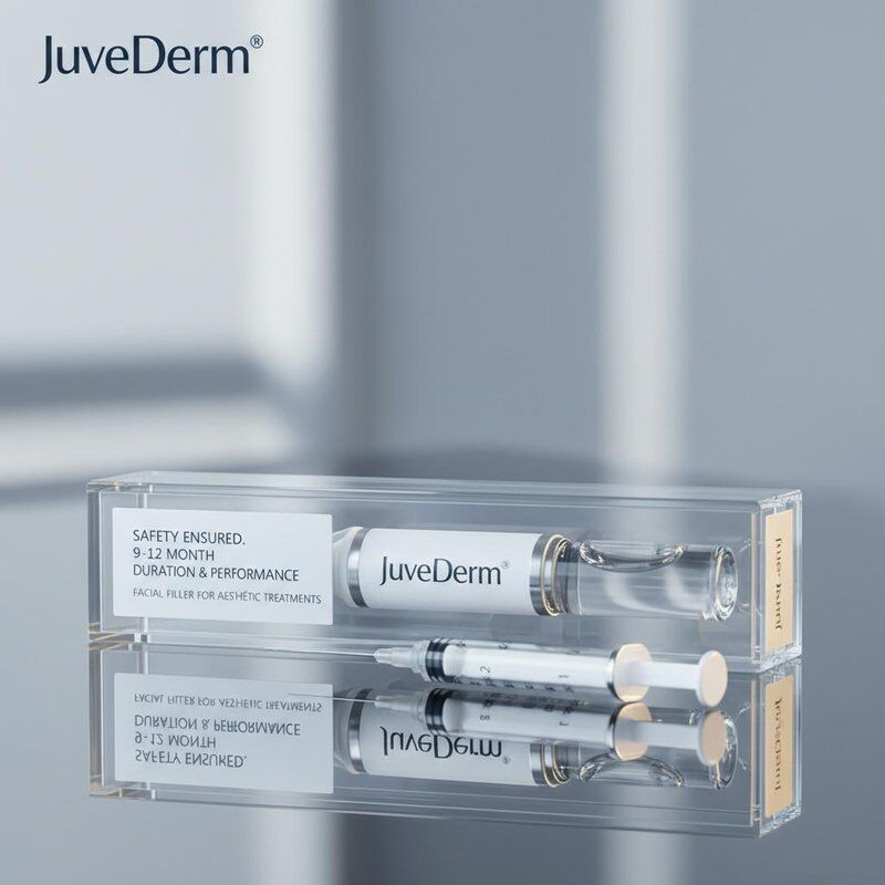 安全性が保証されているJuvederm 顔料は,美容治療のために9〜12ヶ月間の持続と性能を提供します.