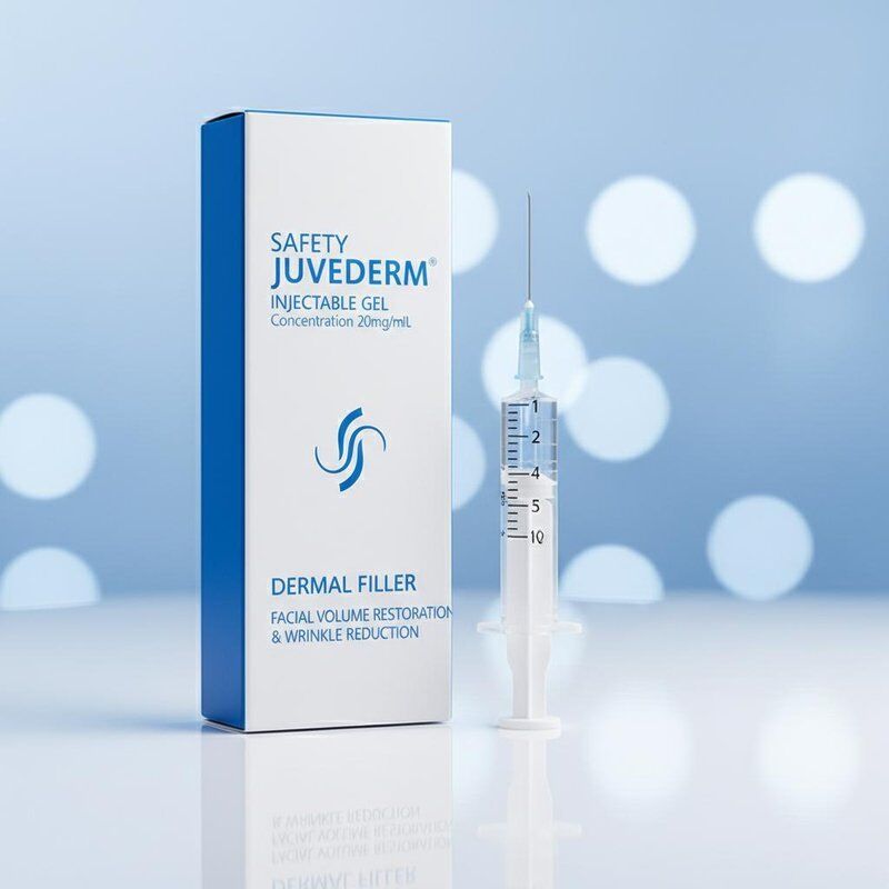 安全性 Juvederm 注射用ジェル濃度 20mg Ml 顔のボリュームの回復とシワの軽減のための注射用皮膚フィラー