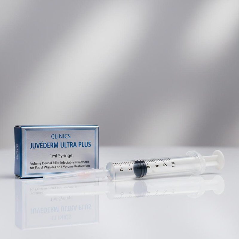 クリニック Juvederm ウルトラ プラス フィラー 1 ml シリンジ容量皮膚フィラー顔のしわとボリューム回復のための注射可能な治療